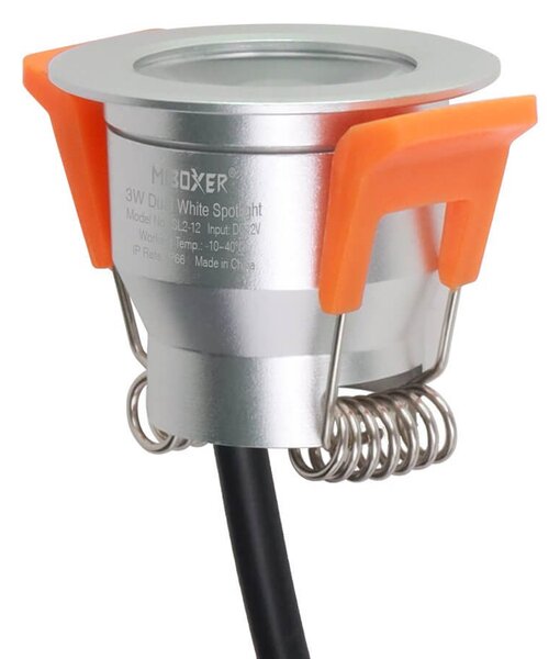 Faretto da incasso 3W IP66 12Vdc 36° Ø42mm Bianco Variabile CCT Colore Bianco Variabile CCT