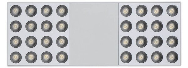 Faro LED 42W per binario Trifase nero con driver Philips Rotabile Colore Bianco Naturale 4.000K
