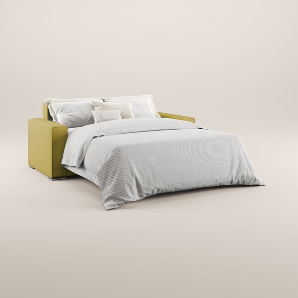 Dream Divano letto moderno dai morbidi cuscini in tessuto smacchiabile