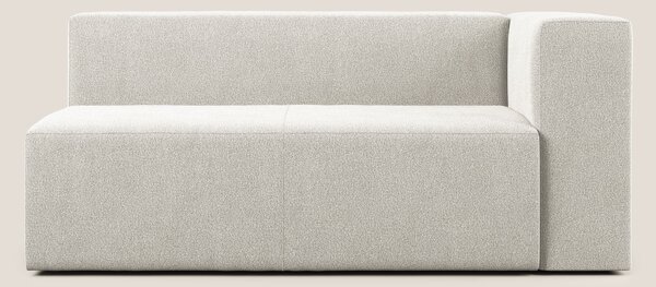 Nettuno modulo angolo/laterale maxi in morbido tessuto bouclè T07 bian