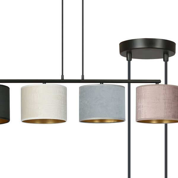 Lampadario a Sospensione Hilde 4 MIX E27