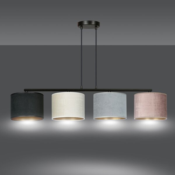 Lampadario a Sospensione Hilde 4 MIX E27