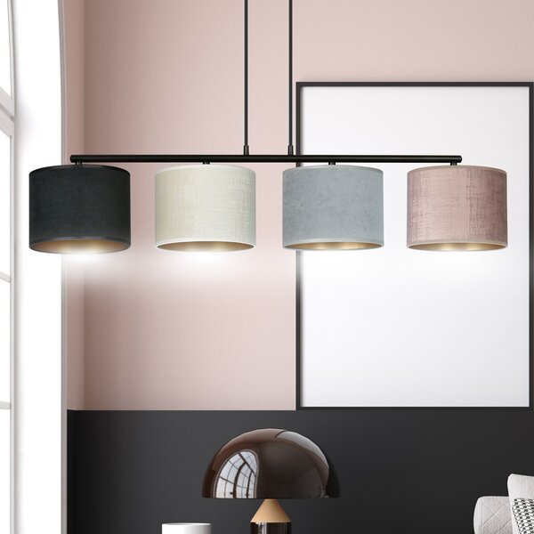 Lampadario a Sospensione Hilde 4 MIX E27