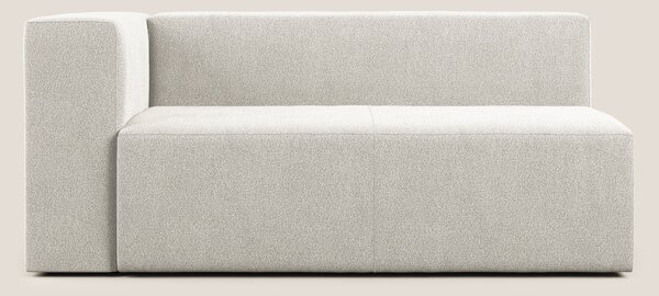 Nettuno modulo angolo/laterale maxi in morbido tessuto bouclè T07 bian