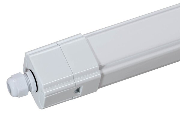 Plafoniera LED Stagna 120cm 36W 120lm/w IK08 IP66 CCT Colore Bianco Variabile CCT