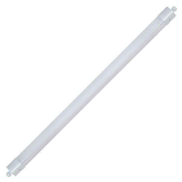 Plafoniera LED Stagna 120cm 36W 120lm/w IK08 IP66 CCT Colore Bianco Variabile CCT