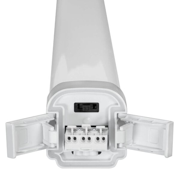 Plafoniera LED Stagna 120cm 36W 120lm/w IK08 IP66 CCT Colore Bianco Variabile CCT