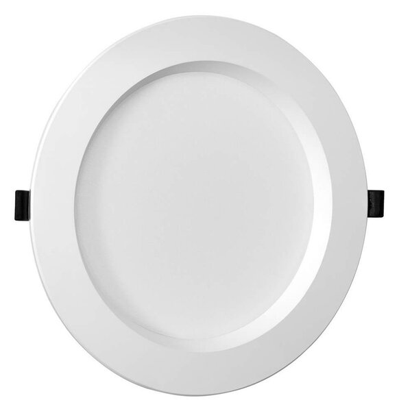 Faro da incasso 24W Foro Ø180mm - 210mm Bianco da 2.040lm Rotondo Colore Bianco Naturale 4.000K
