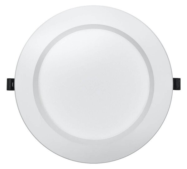 Faro da incasso 24W Foro Ø180mm - 210mm Bianco da 2.040lm Rotondo Colore Bianco Naturale 4.000K