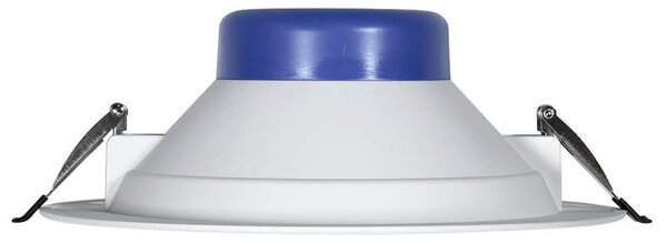 Faro da incasso 24W Foro Ø180mm - 210mm Bianco da 2.040lm Rotondo Colore Bianco Naturale 4.000K