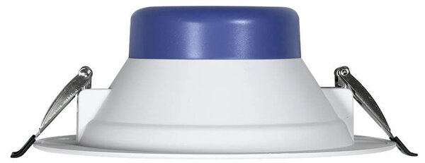 Faro da incasso 18W Foro Ø150-175mm Bianco da 1.530lm Rotondo Colore Bianco Naturale 4.000K