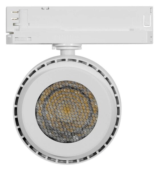 Faro LED 34W Trifase Regolabile 15°-60° Bianco con driver Philips Colore Bianco Variabile CCT