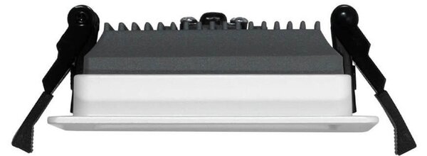 Faro da incasso 10W Foro 85x85mm UGR19 con driver Philips CRI92 CCT Colore Bianco Variabile CCT