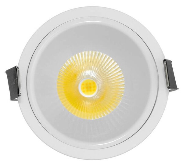Faro da Incasso 12W Foro Ø75mm Bianco IP40 CCT BRIDGELUX LED 3 Parabole Colore Bianco Variabile CCT