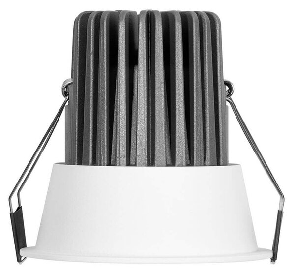 Faro da Incasso 18W Foro Ø90mm Bianco IP40 CCT BRIDGELUX LED 3 Parabole Colore Bianco Variabile CCT