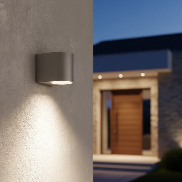 Applique da Esterno Monodirezione IP65 GU10 - Grigia