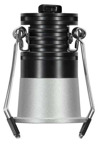 Faretto LED Incasso 5W Foro Ø35mm 3CCT - CRI92 Grigio Perlato UGR11 Colore Bianco Variabile CCT