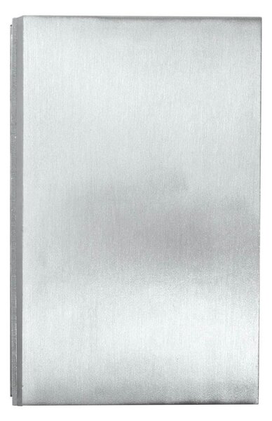 Applique Rettangolare Bidirezionale IP65 - GU10 Inox