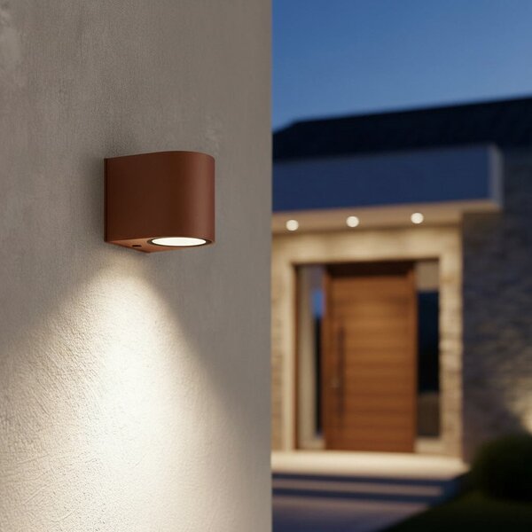 Applique da Esterno Monodirezione IP65 GU10 - Corten