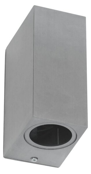 Applique Rettangolare Bidirezionale IP65 - GU10 Inox