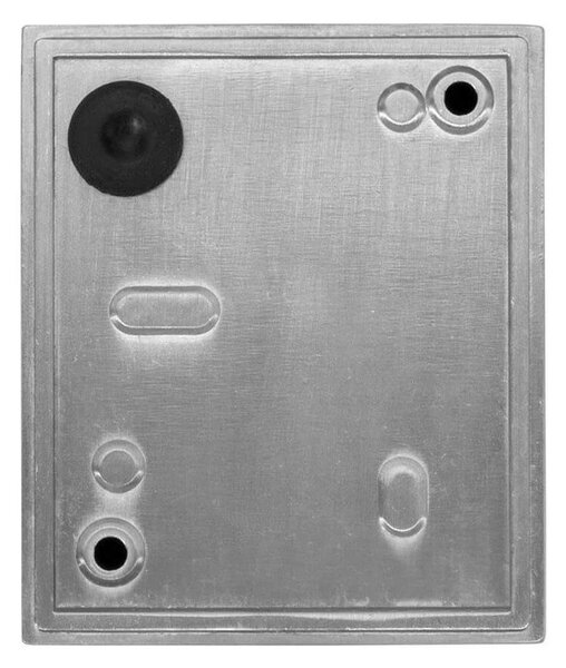 Applique da Esterno Monodirezione IP65 GU10 Stondata - Inox