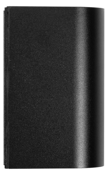 Applique da Esterno Bidirezione IP65 GU10 Stondata - Nera