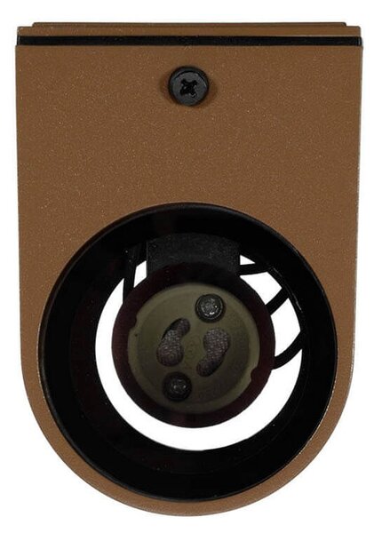 Applique da Esterno Bidirezione IP65 GU10 Stondata - Corten
