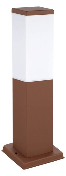 Paletto da Giardino 40cm acciaio INOX CORTEN IK06 IP54 base E27
