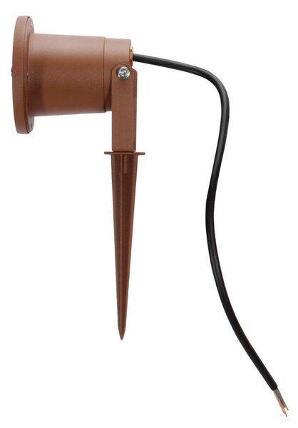 Faretto da Giardino con Picchetto GU10 - CORTEN Colore Corten