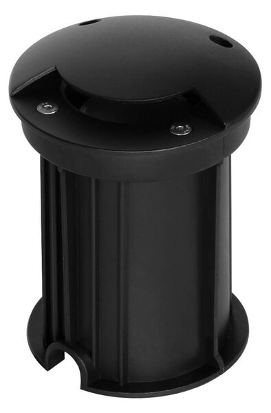 Faretto Carrabile Monodirezione GU10 IP67 - NERO con doppio pressacavo