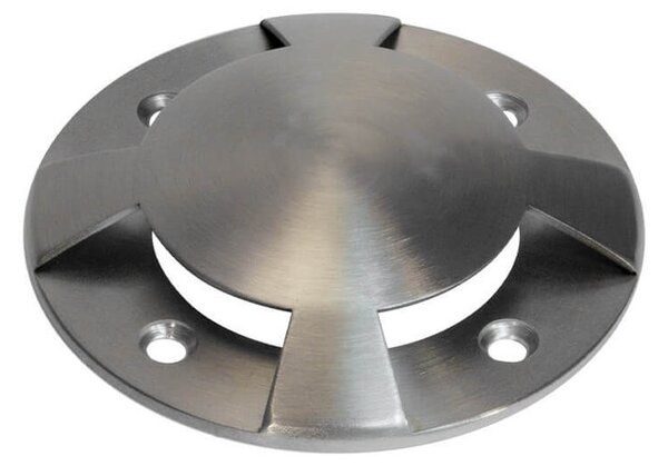 Faretto Interrato 4 Direzioni GU10 IP67 - INOX con doppio pressacavo