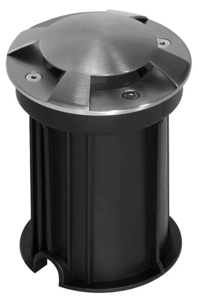 Faretto Interrato 4 Direzioni GU10 IP67 - INOX con doppio pressacavo