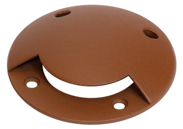Faretto Carrabile Monodirezione GU10 IP67 - CORTEN con doppio pressacavo