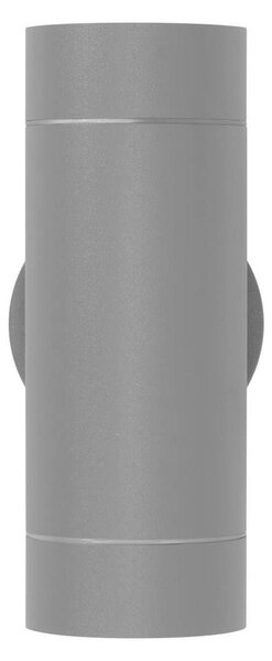 Applique Cilindrica Bidirezionale IP65 GU10 Grigio Colore Grigio