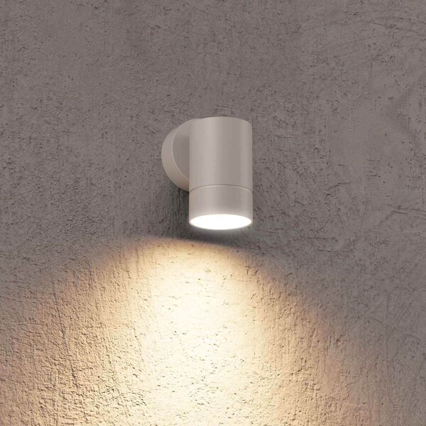 Applique Cilindrica Monodirezionale IP65 GU10 Grigio Colore Grigio