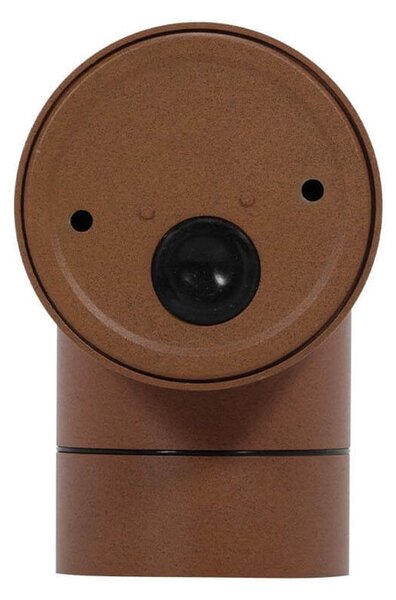 Applique Cilindrica Monodirezionale IP65 GU10 Corten Colore Corten