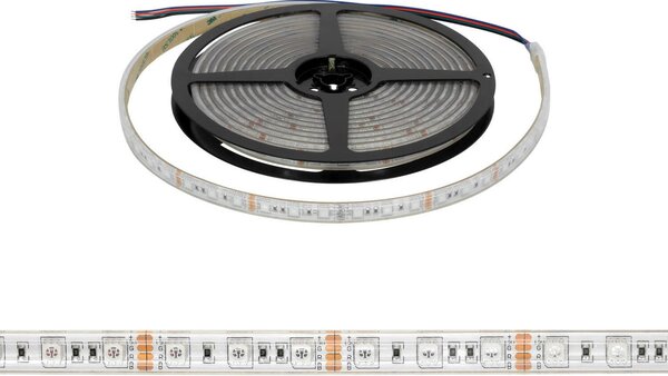 Striscia LED 5050/60 12V IP67 144W/m 5m - RGB Colore RGB
