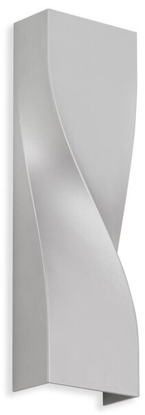 Telefunken 312704TF-Applique a LED da esterno 2xLED/5,5W/230V IP44 argento