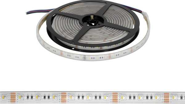 Striscia LED 5050/60 12V IP67 18W/m 5m - RGBW Colore RGBW