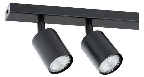 Lampadario da Soffitto FLASH 6 Black GU10