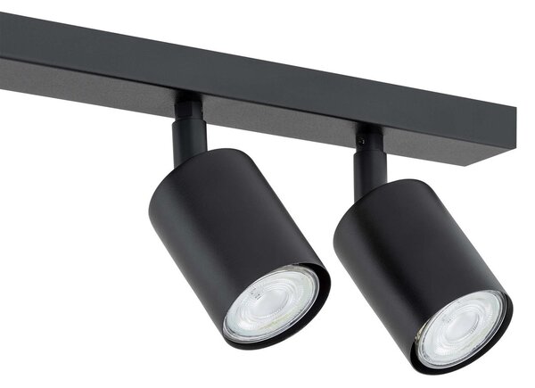Lampadario da Soffitto FLASH 4 Black GU10