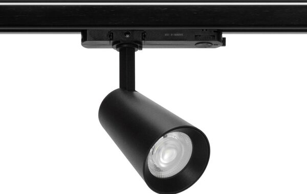 Faro LED 30W Trifase Nero CRI92 CCT Bianco Variabile 38° Bridgelux LED Colore Bianco Variabile CCT