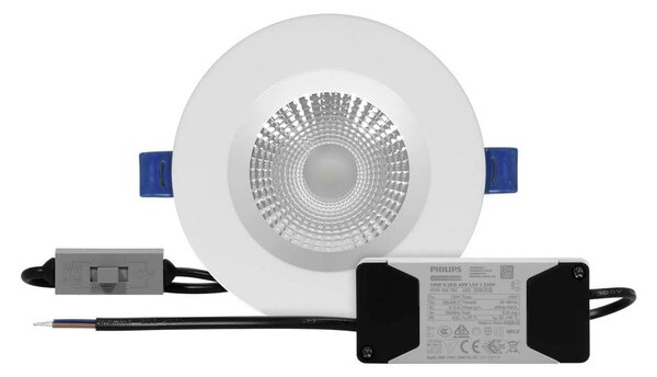 Faro da incasso 10W Foro Ø100mm Bianco Variabile con driver Philips Colore Bianco Variabile CCT