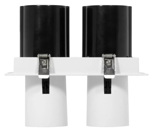 Faro LED da Incasso Orientabile 2x15W CCT Foro 160x75mm Bridgelux LED Colore Bianco Variabile CCT