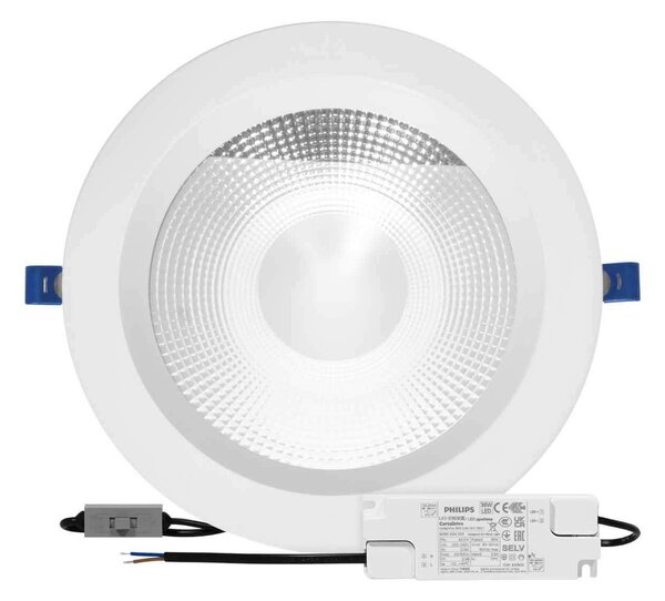 Faro da incasso 42WForo Ø205mm Bianco Variabile con driver Philips Colore Bianco Variabile CCT