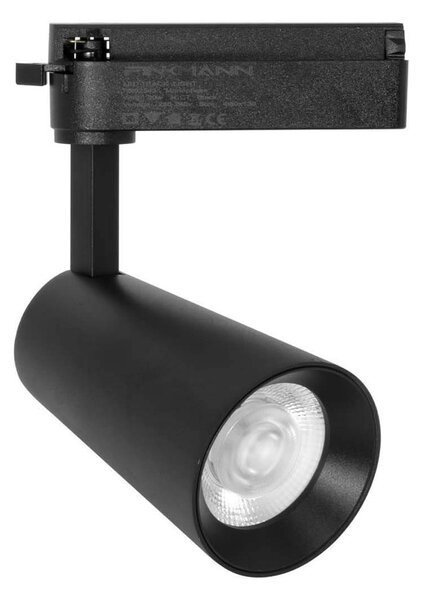 Faro LED 30W Monofase Nero CRI92 CCT Bianco Variabile 38° Bridgelux LED Colore Bianco Variabile CCT