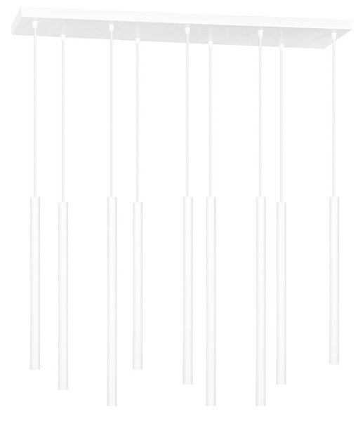 Lampada a Sospensione SELTER 9 BLACK WHITE e GOLD