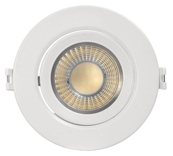 Faro da Incasso 12W CCT Ø90mm 38° Orientabile Dimmerabile OSRAM LED Colore Bianco Variabile CCT