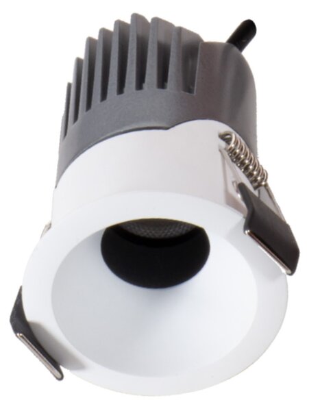 Faro LED da Incasso 6W Foro Ø45mm IP65 CCT UGR19 con driver Philips Colore Bianco Variabile CCT