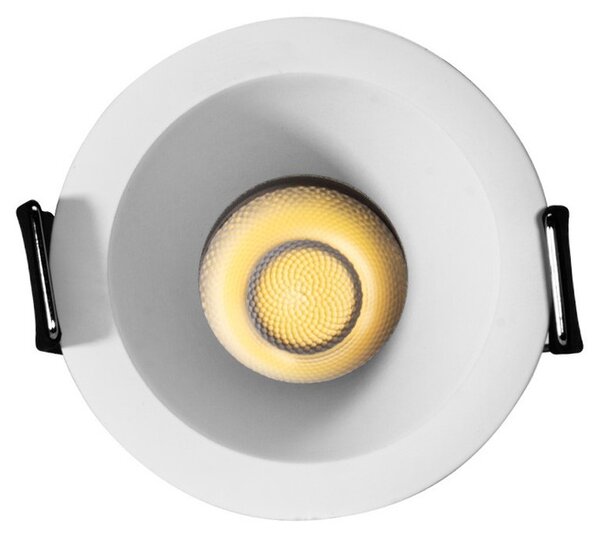 Faro LED da Incasso 6W Foro Ø45mm IP65 CCT UGR19 con driver Philips Colore Bianco Variabile CCT